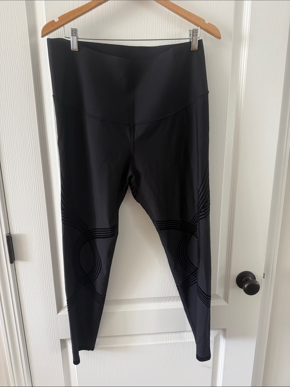 Fanka Black High-Waist Athletic Leggings